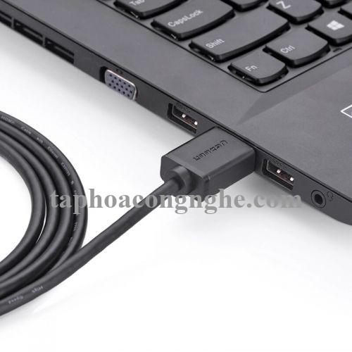 Ugreen 30104 3M màu Đen Cáp chuyển đổi Micro HDMI sang HDMI thuần đồng HD127 30030104